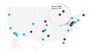 BmoreSTEM in the map